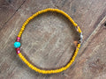 Yellow Trade Bead Bracelet