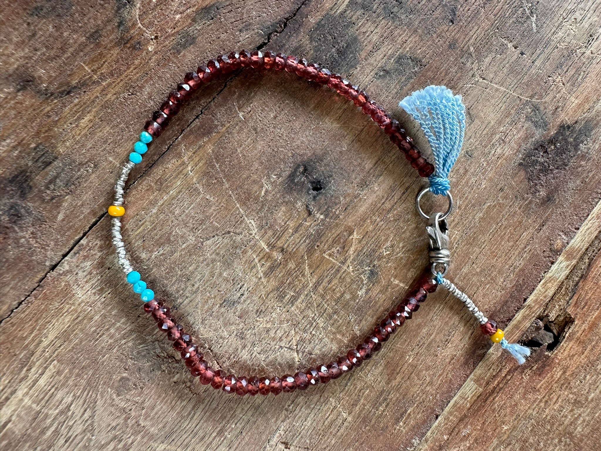 Ruby & Turquoise Bracelet