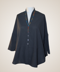Black Linen Tunic