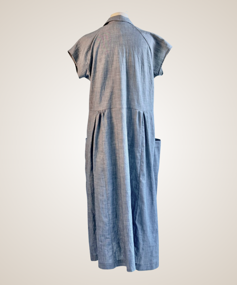 Elly Dress in Chambray
