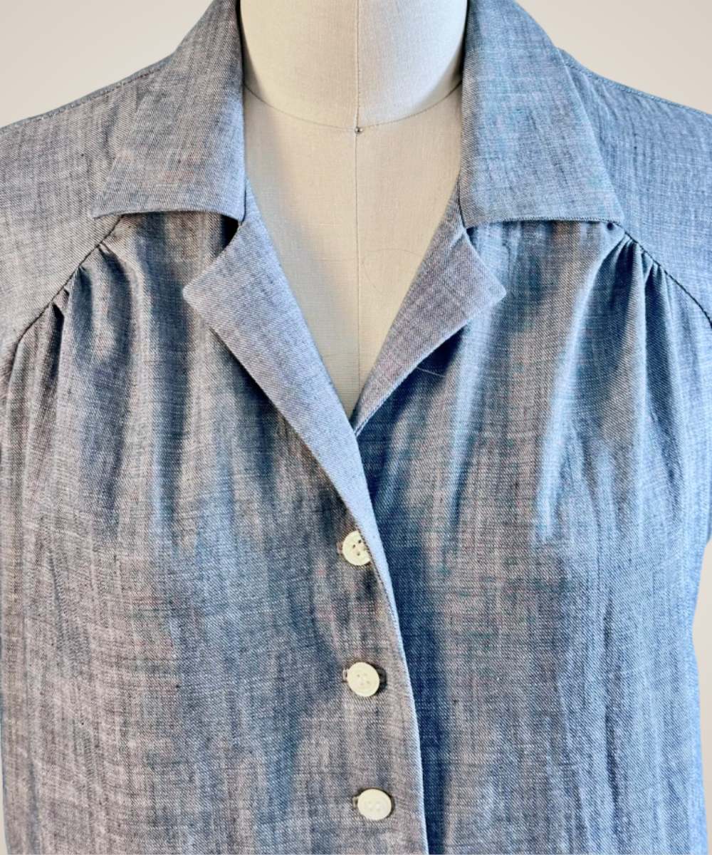 Elly Dress in Chambray
