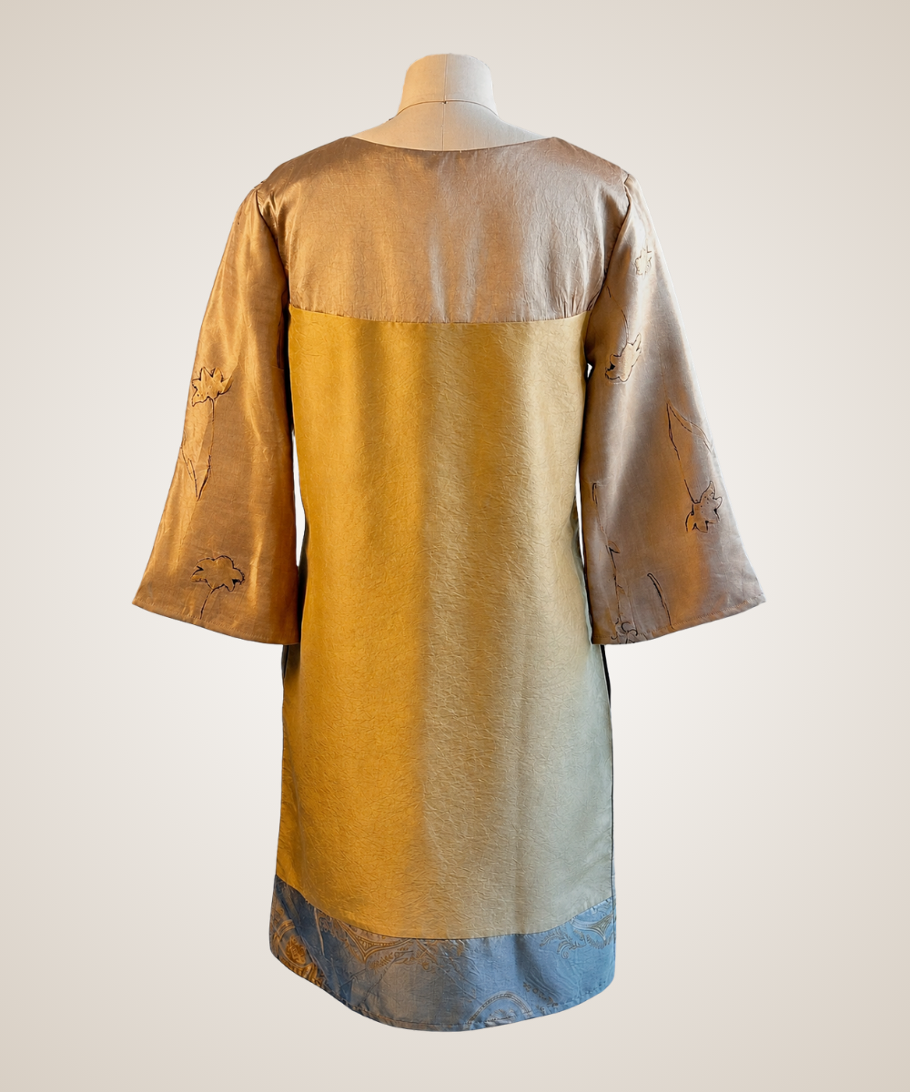 Henley Dress in Copper