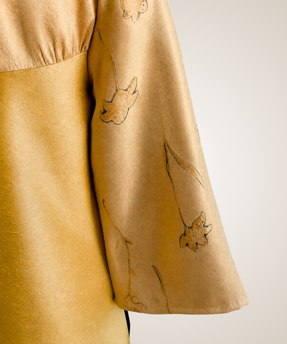 Henley Dress in Copper