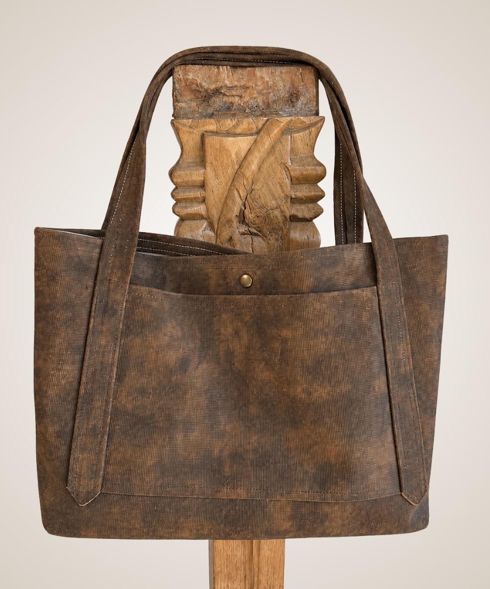 Waxed Canvas Tote