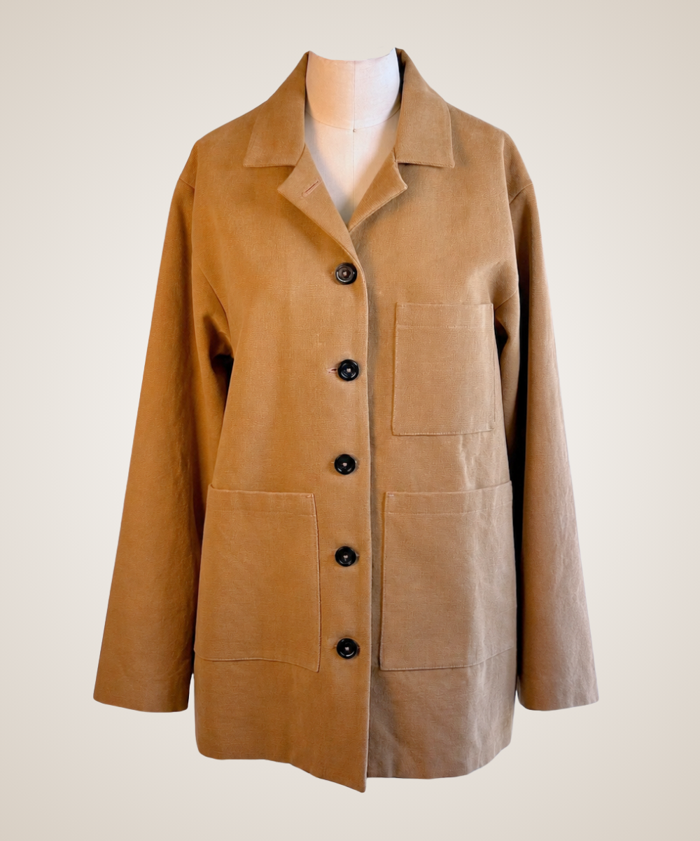 Short Camel Coat