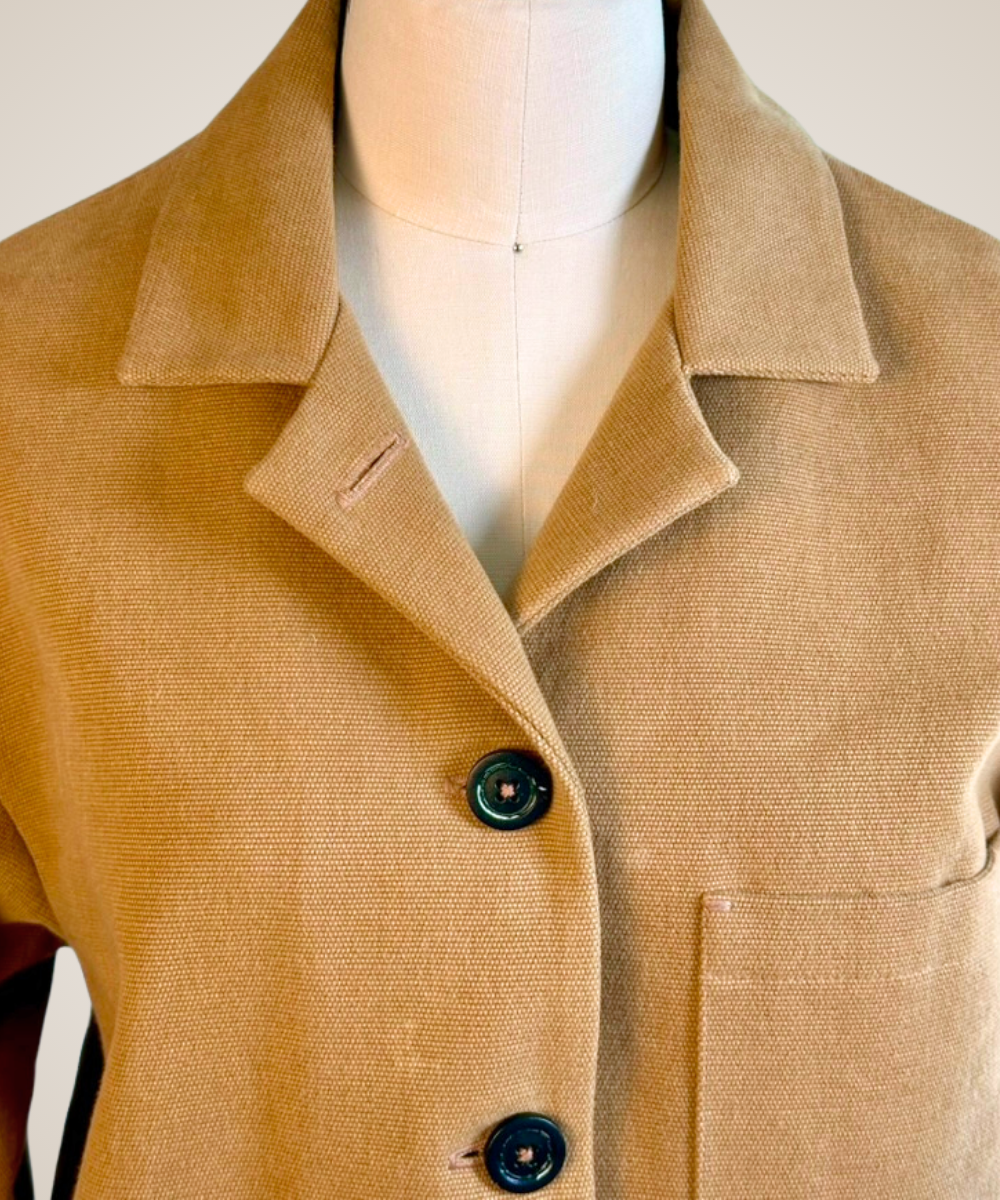 Short Camel Coat