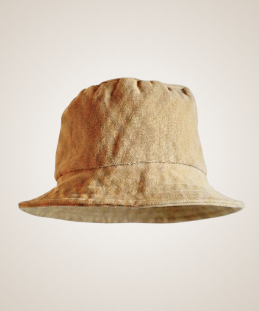 Tan Canvas Bucket Hat