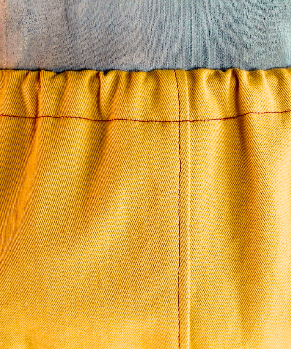 Goldenrod Canvas Drawstring Pant